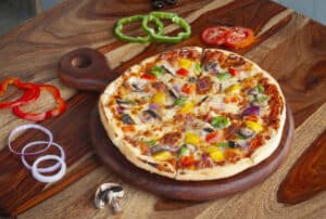 Mushroom Cheese Pizza